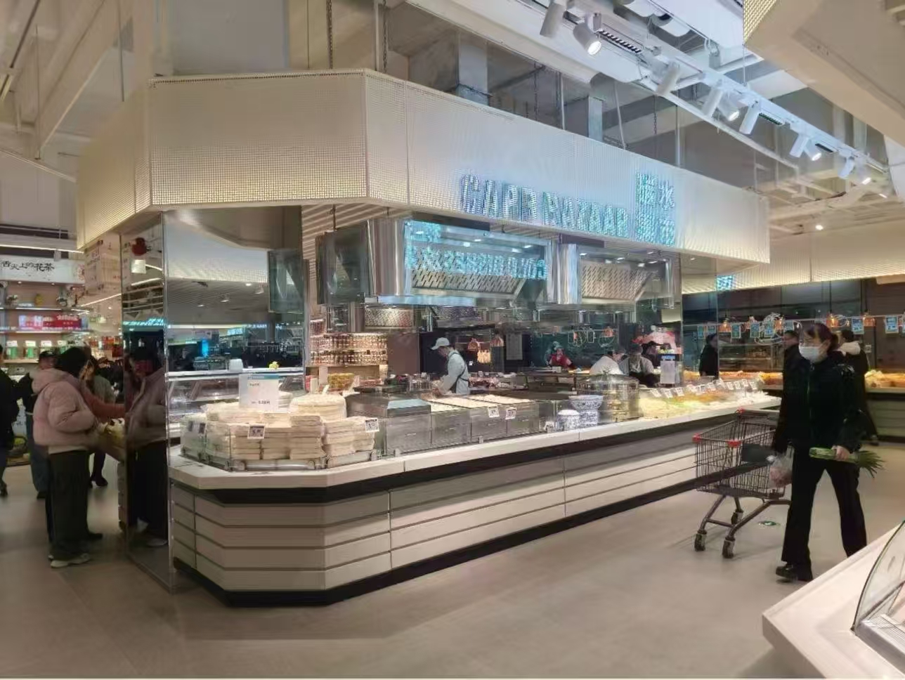 眾鑫超市直營安裝完成